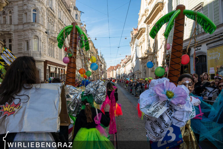 Fotos vom Grazer Faschingsumzug 2025